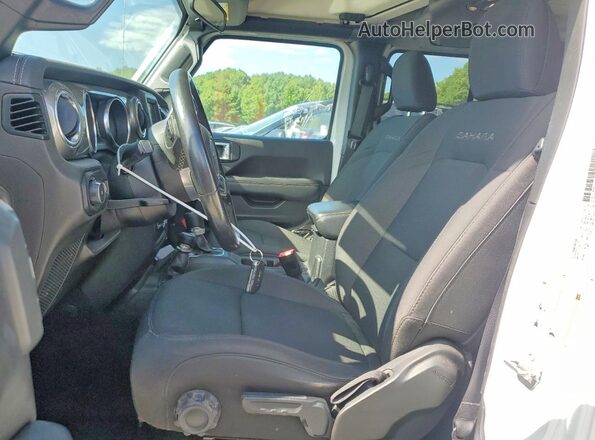 1C4HJXENXKW635868 2019 JEEP WRANGLER Белый Вид салона спереди