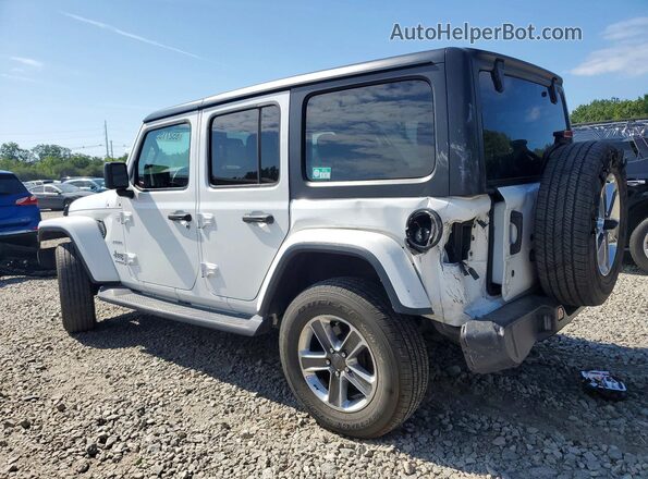 1C4HJXENXKW635868 2019 JEEP WRANGLER Белый Задняя левая четверть