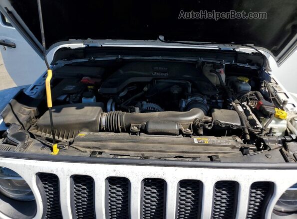 1C4HJXFG1LW196111 2020 JEEP WRANGLER Белый Вид подкапотного пространства