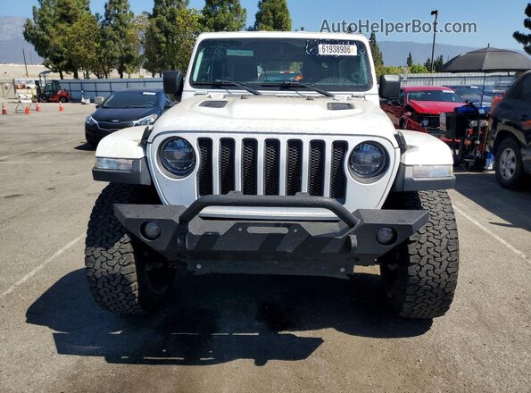1C4HJXFG1LW196111 2020 JEEP WRANGLER Белый Вид спереди