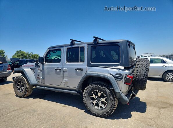1C4HJXFG3JW122993 2018 JEEP WRANGLER Silver Հետևի ձախ