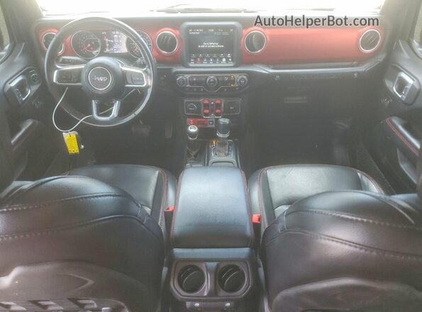 1C4HJXFG3LW150313 2020 JEEP WRANGLER Gray Dashboard view