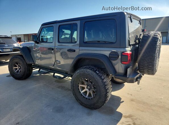 1C4HJXFG5KW625622 2019 JEEP WRANGLER Gray Tył lewy