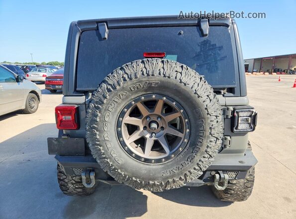 1C4HJXFG5KW625622 2019 JEEP WRANGLER Gray Widok z tyłu
