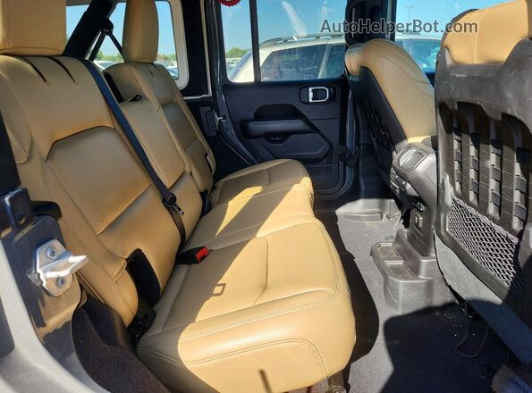 1C4HJXFG5KW625622 2019 JEEP WRANGLER Gray Widok tylnych siedzeń