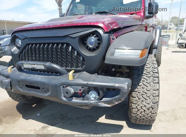 1C4HJXFG6NW150454 2022 JEEP WRANGLER UNLIMITED Бордовый 