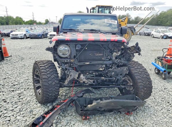 1C4HJXFG7MW546262 2021 JEEP WRANGLER Black Вид спереду
