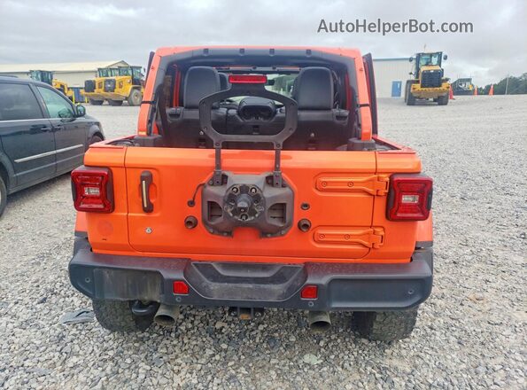 1C4HJXFG8JW257726 2018 JEEP WRANGLER Orange Vista trasera