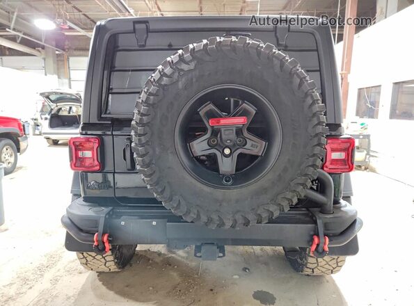1C4HJXFG8LW290857 2020 JEEP WRANGLER Black Вид ззаду