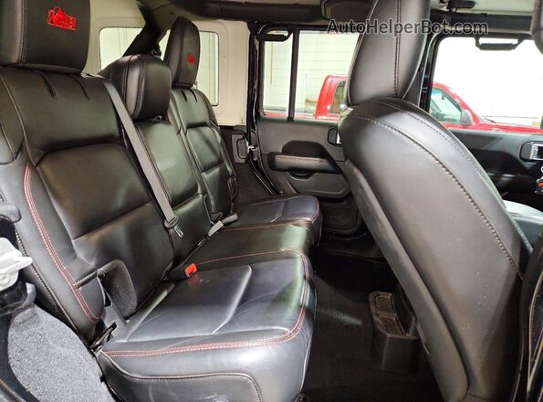 1C4HJXFG8LW290857 2020 JEEP WRANGLER Black Вид задньої частини салону