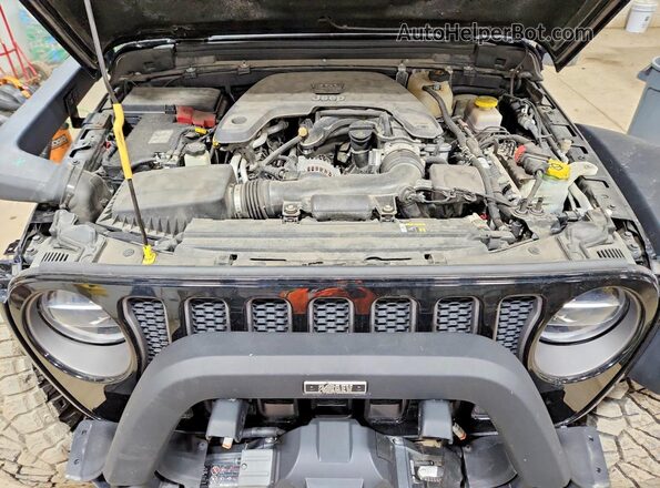 1C4HJXFG8LW290857 2020 JEEP WRANGLER Black Вид підкапотного простору