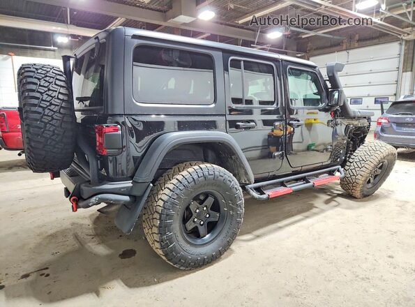 1C4HJXFG8LW290857 2020 JEEP WRANGLER Black Задня права чверть