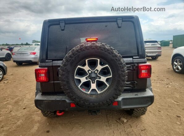 1C4HJXFG8MW712479 2021 JEEP WRANGLER Black Widok z tyłu