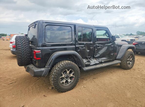 1C4HJXFG8MW712479 2021 JEEP WRANGLER Black Tył prawy