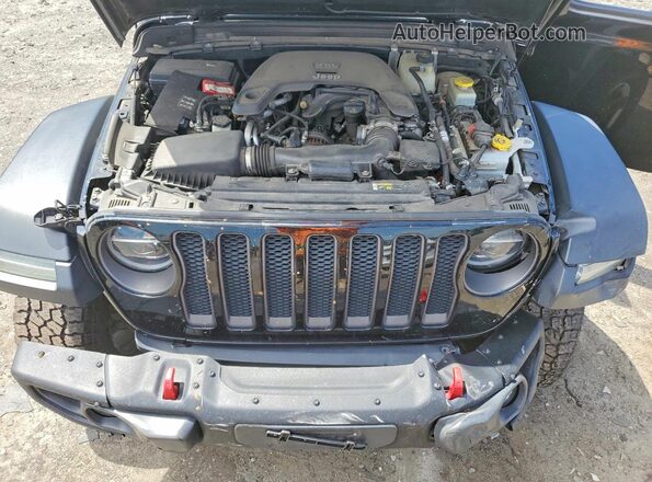 1C4HJXFG9LW195921 2020 JEEP WRANGLER Black Vista del compartimento del motor
