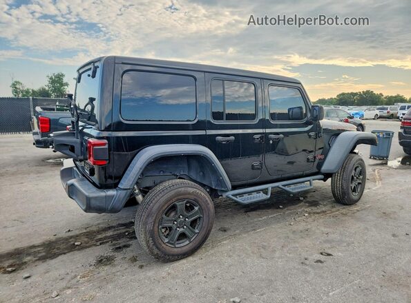 1C4HJXFG9MW695255 2021 JEEP WRANGLER Black უკანა მარჯვენა