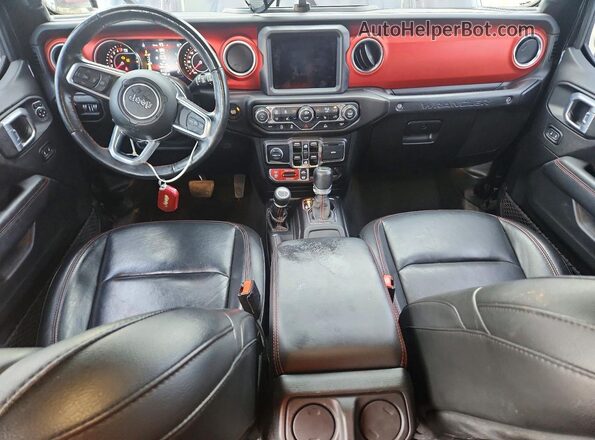 1C4HJXFG9MW695255 2021 JEEP WRANGLER Black წინა პანელის ხედი