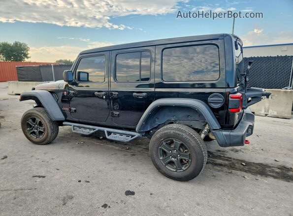 1C4HJXFG9MW695255 2021 JEEP WRANGLER Black უკანა მარცხენა