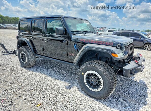 1C4HJXFN0KW604417 2019 JEEP WRANGLER Черный Передняя правая четверть