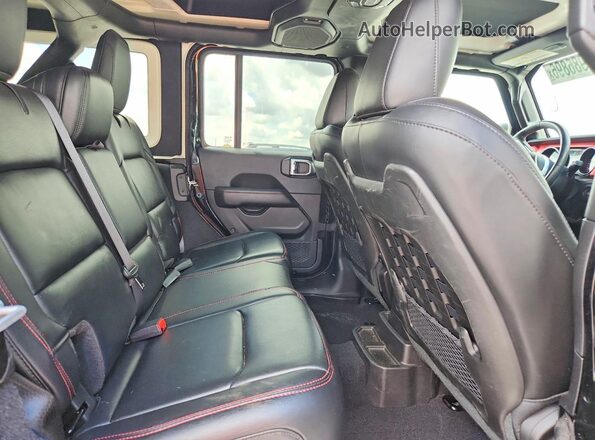 1C4HJXFN0KW604417 2019 JEEP WRANGLER Черный Вид задней части салона