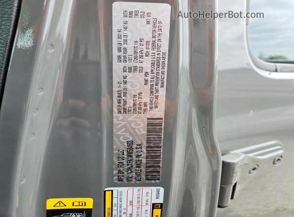 1C4HJXFN1MW584603 2021 JEEP WRANGLER Gray Вид наклейки з VIN-кодом