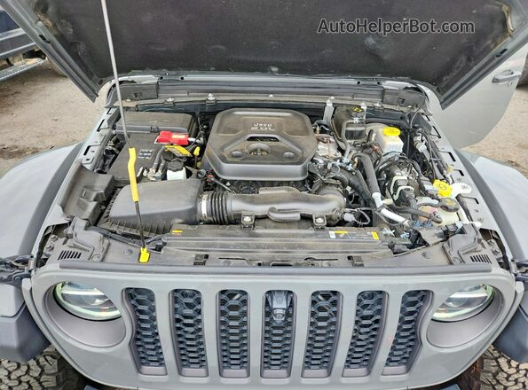 1C4HJXFN1MW584603 2021 JEEP WRANGLER Gray Вид підкапотного простору