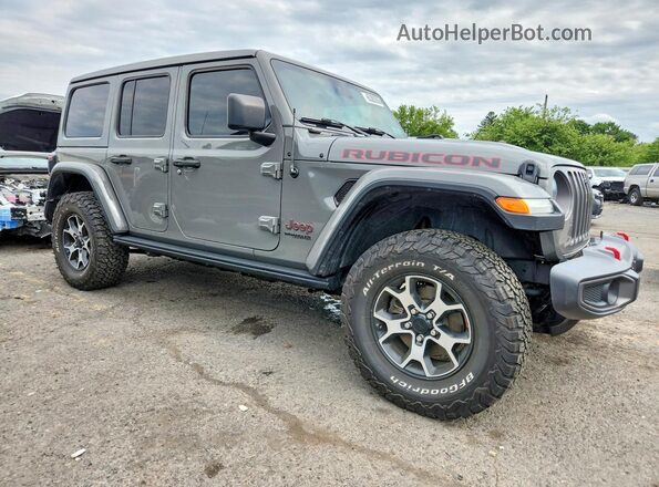 1C4HJXFN1MW584603 2021 JEEP WRANGLER Gray Передня права чверть