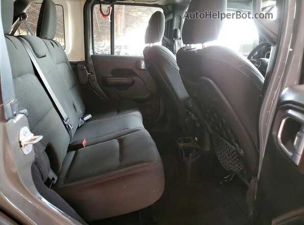 1C4HJXFN1MW610083 2021 JEEP WRANGLER Gray Հետևի նստատեղերի տեսք