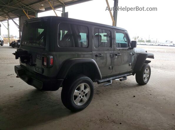 1C4HJXFN1MW610083 2021 JEEP WRANGLER Gray Հետևի աջ