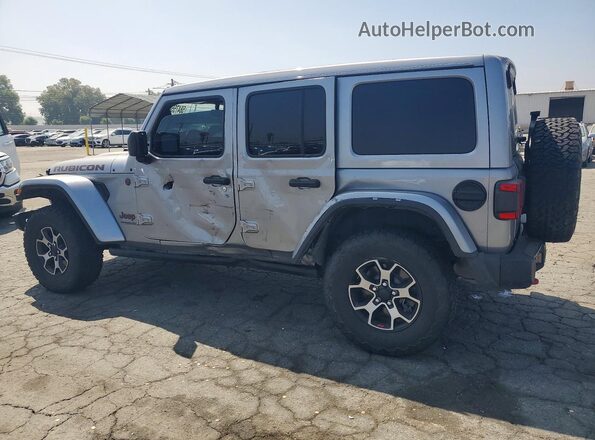 1C4HJXFN1MW650146 2021 JEEP WRANGLER Gray Tył lewy