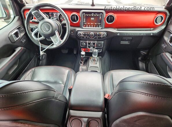 1C4HJXFN2LW111128 2020 JEEP WRANGLER Угольный Вид панели приборов