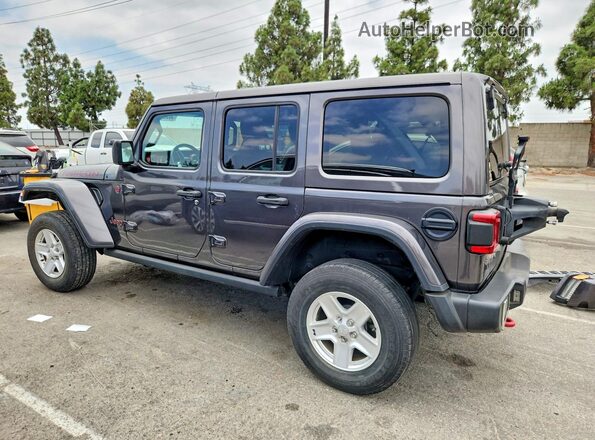 1C4HJXFN2LW111128 2020 JEEP WRANGLER Угольный Задняя левая четверть