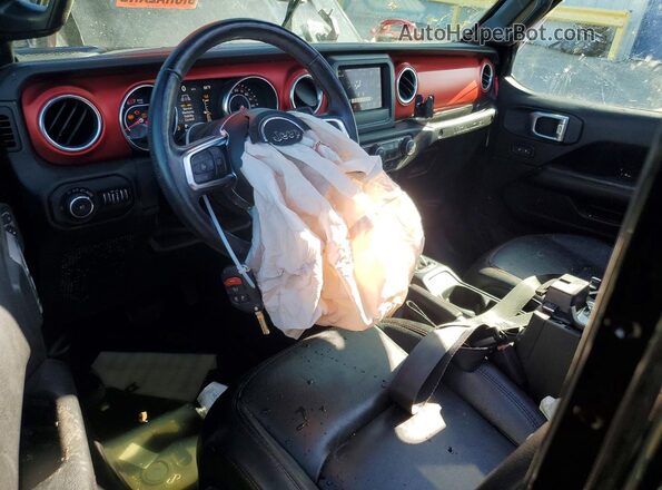 1C4HJXFN4LW122731 2020 JEEP WRANGLER Black წინა პანელის ხედი