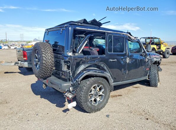 1C4HJXFN4LW122731 2020 JEEP WRANGLER Black უკანა მარჯვენა