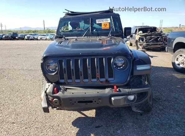 1C4HJXFN4LW122731 2020 JEEP WRANGLER Black წინა ხედი