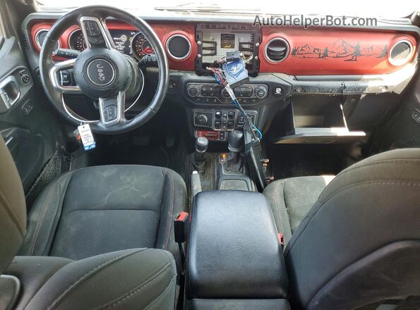 1C4HJXFN5MW580666 2021 JEEP WRANGLER Gray Առջևի վահանակի տեսք