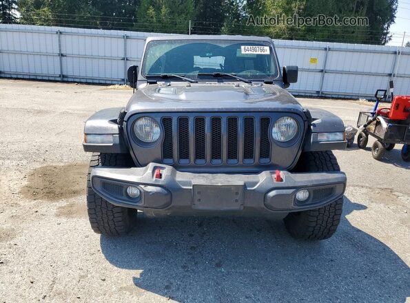 1C4HJXFN5MW580666 2021 JEEP WRANGLER Gray Դիմացի տեսք