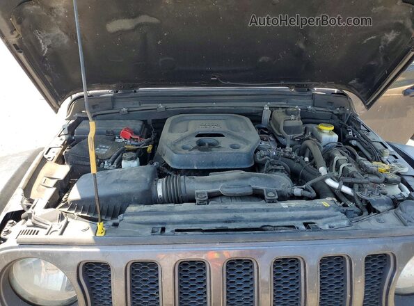 1C4HJXFN5MW580666 2021 JEEP WRANGLER Gray Շարժիչի բաժամունքի տեսք
