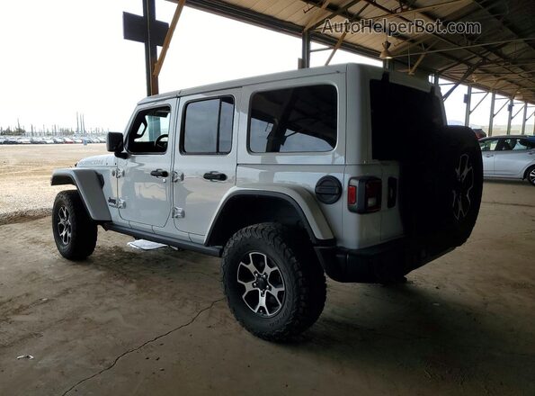 1C4HJXFN5MW749312 2021 JEEP WRANGLER White Հետևի ձախ