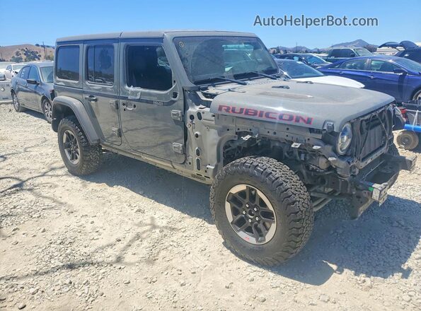 1C4HJXFN6KW546541 2019 JEEP WRANGLER Gray Delantero derecho