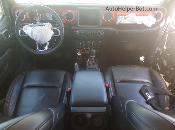 1C4HJXFN6KW546541 2019 JEEP WRANGLER Gray Vista del salpicadero