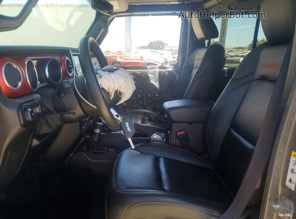1C4HJXFN6KW546541 2019 JEEP WRANGLER Gray Vista interior delantera