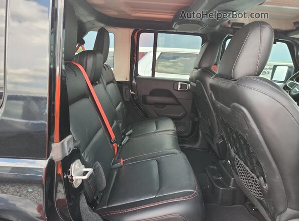 1C4HJXFN6LW325314 2020 JEEP WRANGLER Black უკანა სავარძლების ხედი