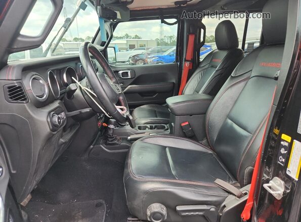 1C4HJXFN6LW325314 2020 JEEP WRANGLER Black წინა სალონის ხედი
