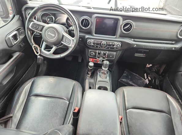 1C4HJXFN6LW325314 2020 JEEP WRANGLER Black წინა პანელის ხედი