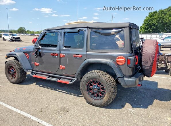 1C4HJXFN6NW244459 2022 JEEP WRANGLER Gray Задня ліва чверть