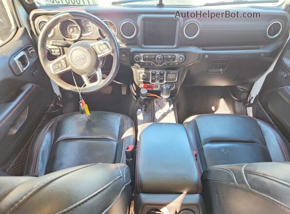 1C4HJXFN7LW346611 2020 JEEP WRANGLER White Vista del salpicadero
