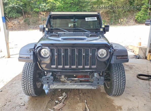 1C4HJXFN8JW175901 2018 JEEP WRANGLER Black წინა ხედი