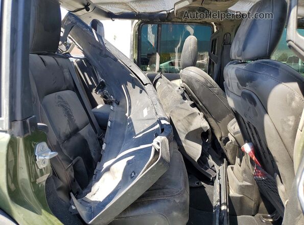 1C4HJXFN8MW764824 2021 JEEP WRANGLER Green უკანა სავარძლების ხედი