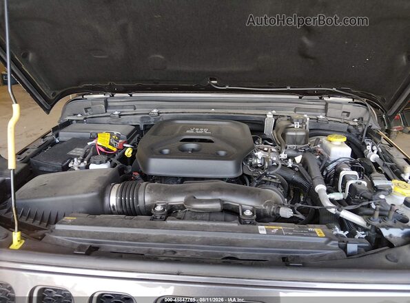1C4HJXFN8NW123156 2022 JEEP WRANGLER UNLIMITED Gray Vista trasera